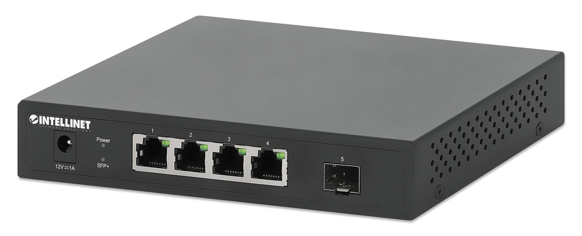Intellinet Commutateur Réseau 5 Ports, 4x 2,5G Ethernet et 1x 10G SFP+, Non Administrable