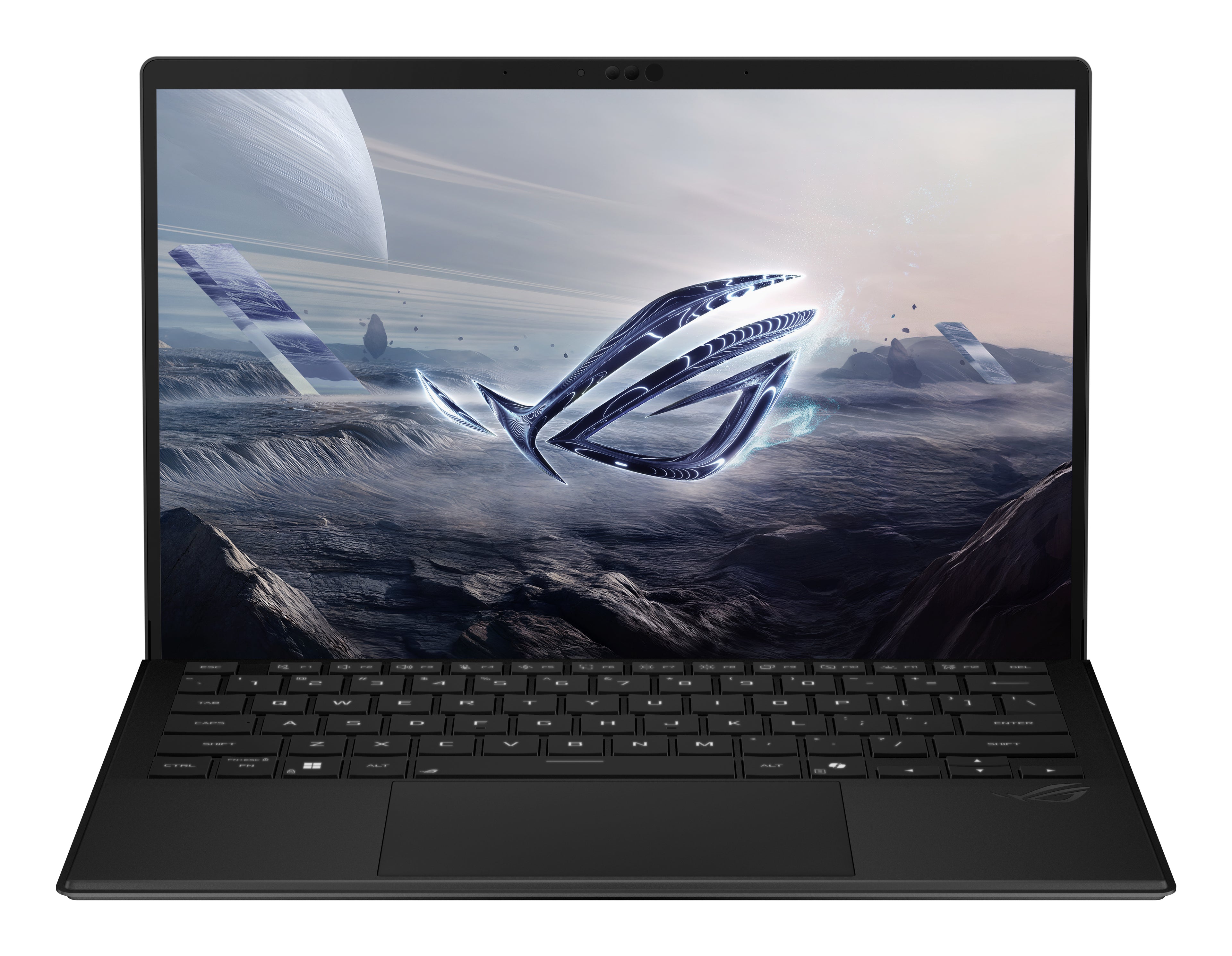 ASUS ROG Flow Z13 GZ302EA-RU073W AMD Ryzen AI Max+ 395 Hybride (2-en-1) 34 cm (13.4") Écran tactile WQXGA 32 Go LPDDR5x-SDRAM 1 To SSD Wi-Fi 7 (802.11be) Windows 11 Home Allemand Noir