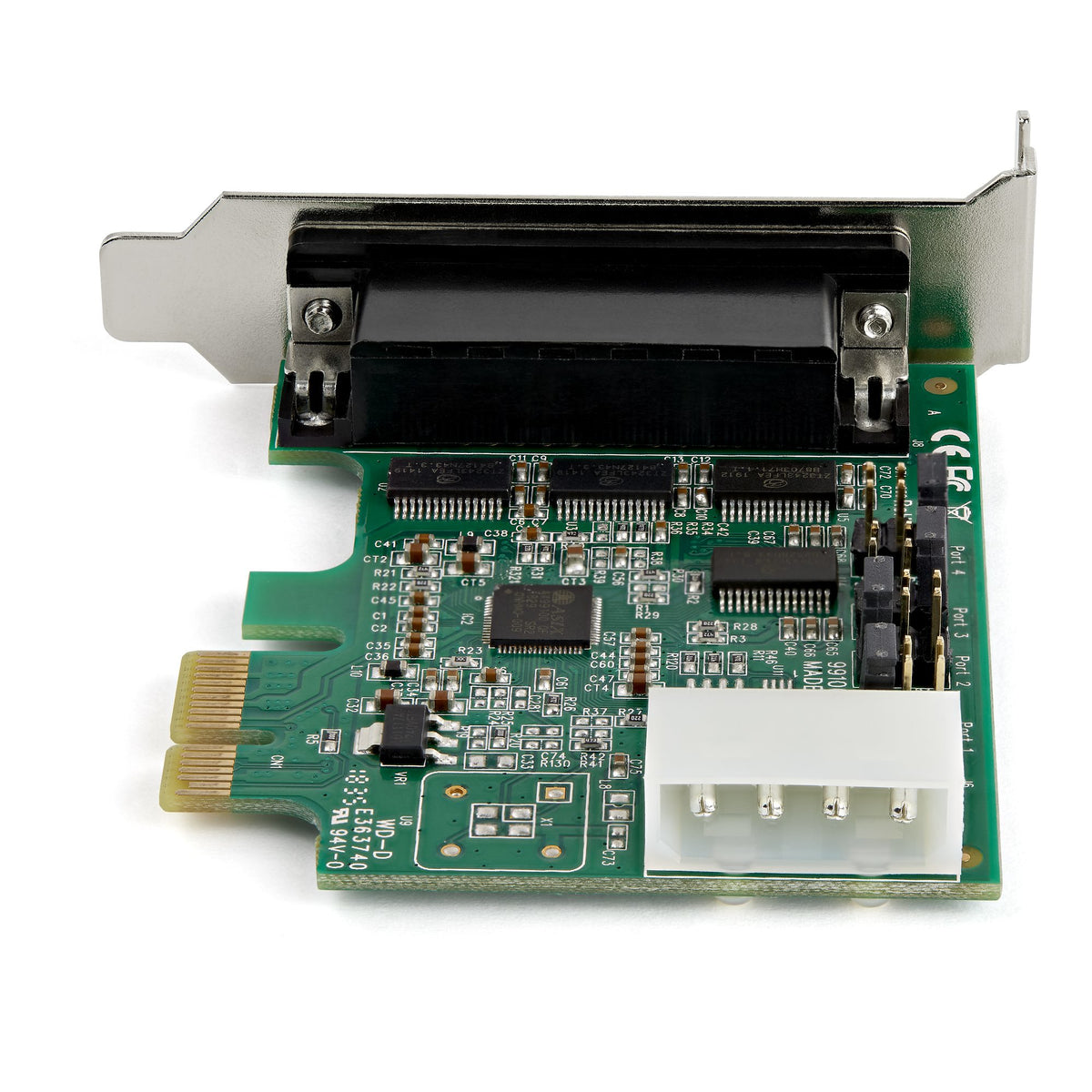 StarTech.com PEX4S953LP Carte Adaptateur PCI Express vers 4 Ports Série RS232 DB9