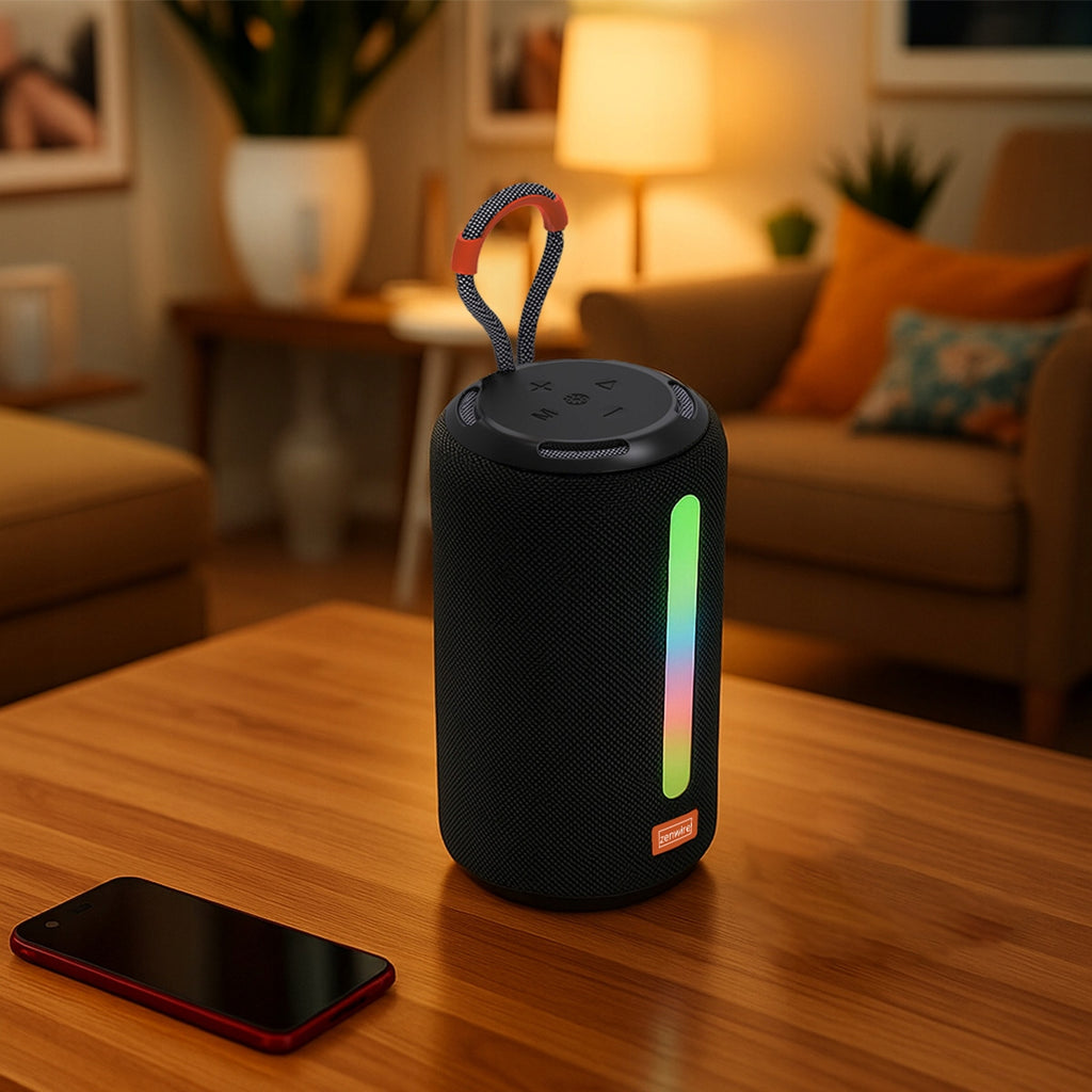 Enceinte Bluetooth portable sans fil avec radio FM, chaîne stéréo et lecteur MP3, 26 W, Zenwire BS-09