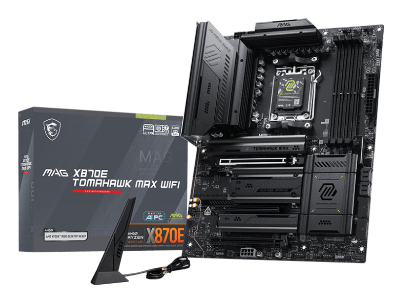 MSI MAG X870E TOMAHAWK MAX WIFI Carte Mère AMD X870E Socket AM5 ATX