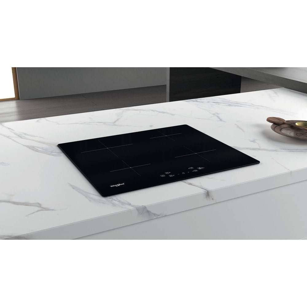 Whirlpool WS Q2160 NE Noir Intégré 59 cm Plaque avec zone à induction 4 zone(s)