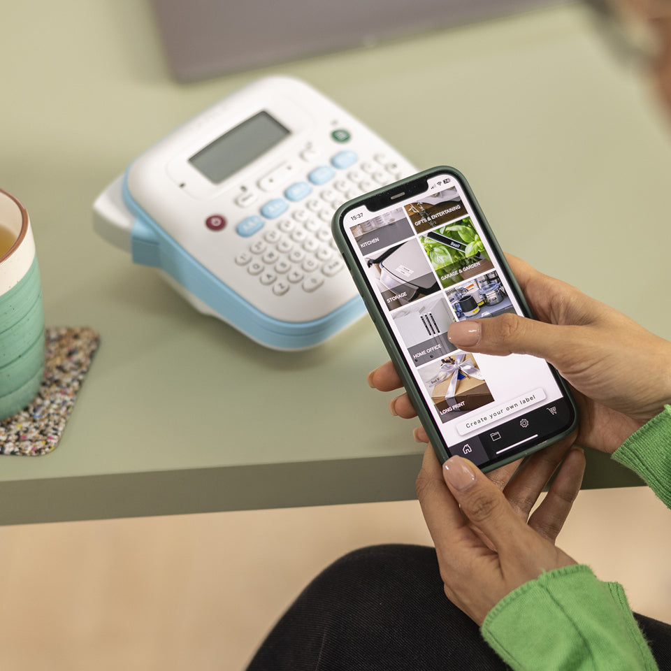 Brother PT-N25BT - Étiqueteuse Bluetooth portable pour la maison et le bureau