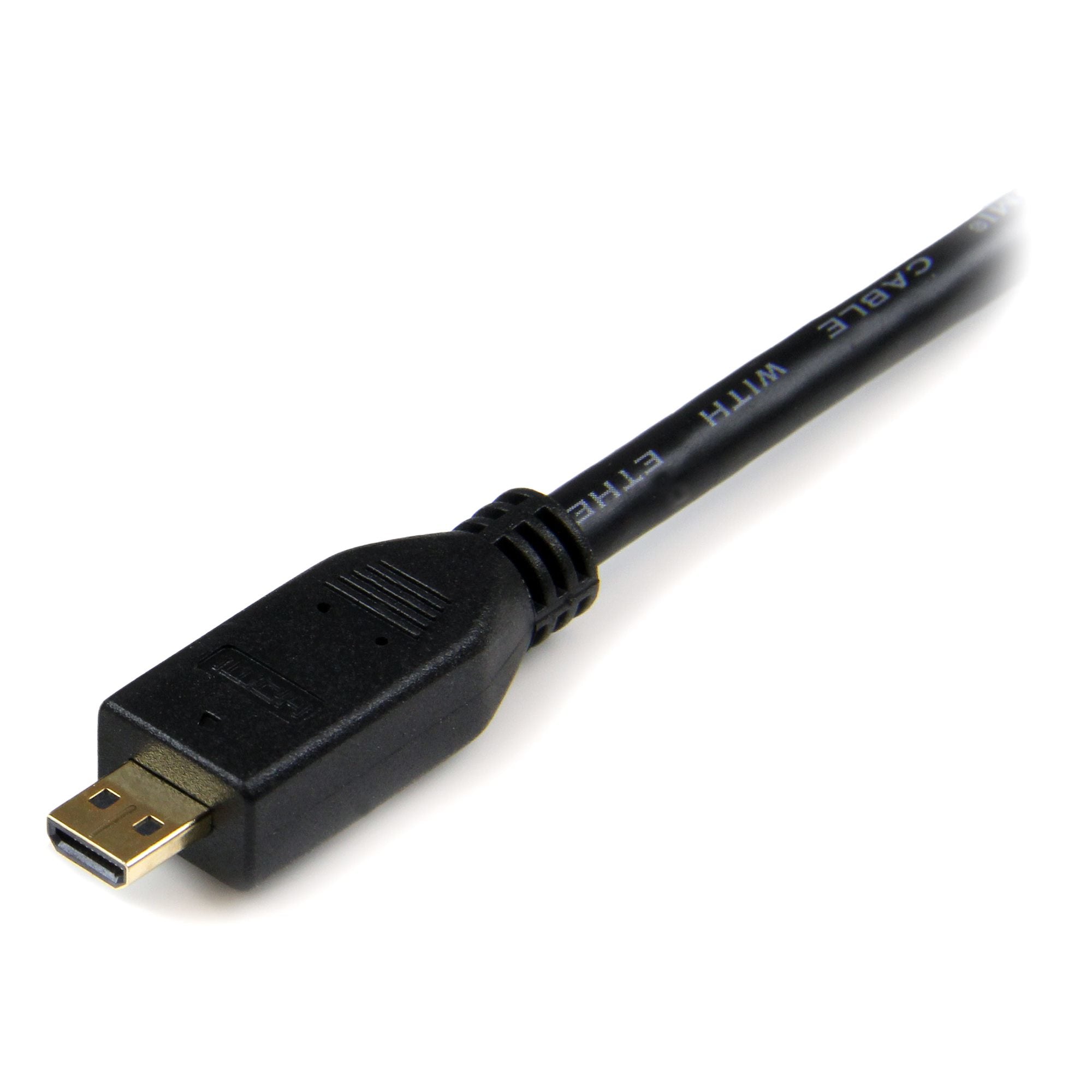 StarTech.com Câble HDMI haute vitesse avec Ethernet 1 m - HDMI vers HDMI Micro - M/M