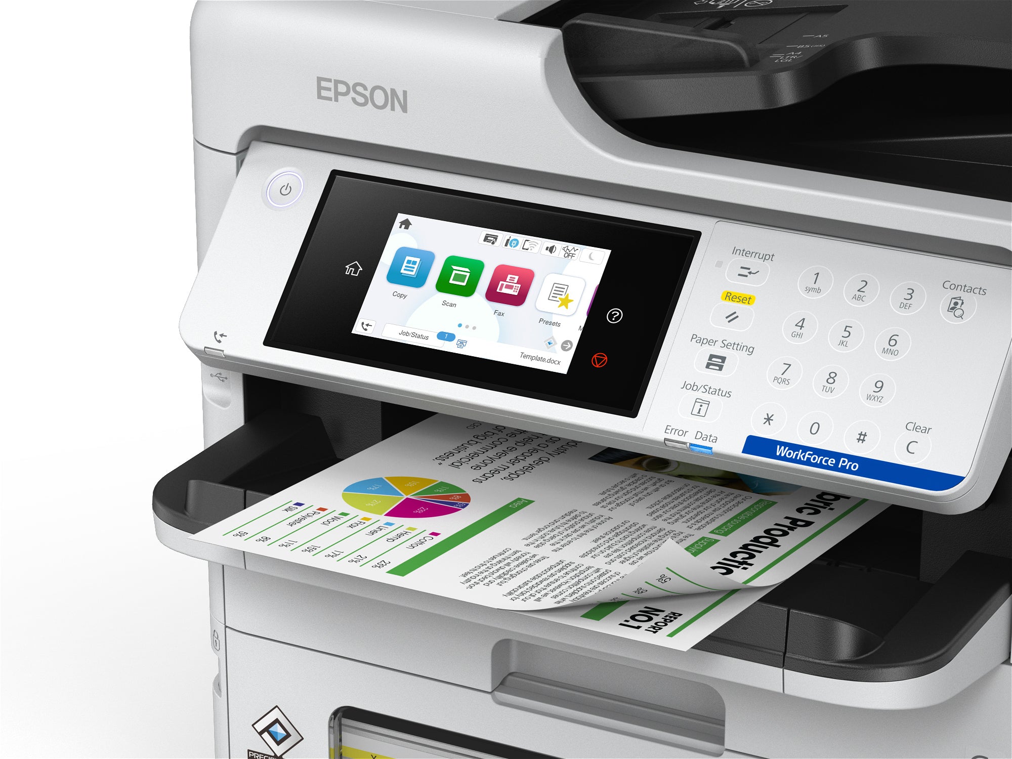 Epson WorkForce Pro EM-C800RDWF Jet d'encre A4 4800 x 1200 DPI 35 ppm Wifi