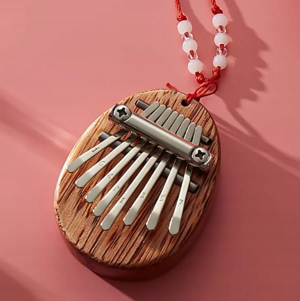 Mini kalimba en bois d'acajou Zenwire K04