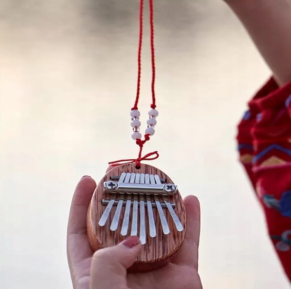 Mini kalimba en bois d'acajou Zenwire K04
