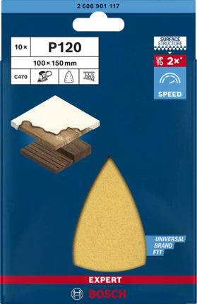 Bosch Bosch 2 608 901 117 fourniture de ponçage et de meulage rotatif Bois pâte sablée