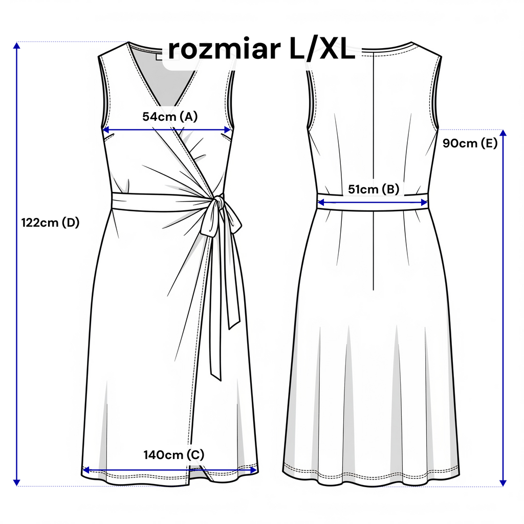 Robe midi en lin à encolure bateau avec nouage - coupe A classique