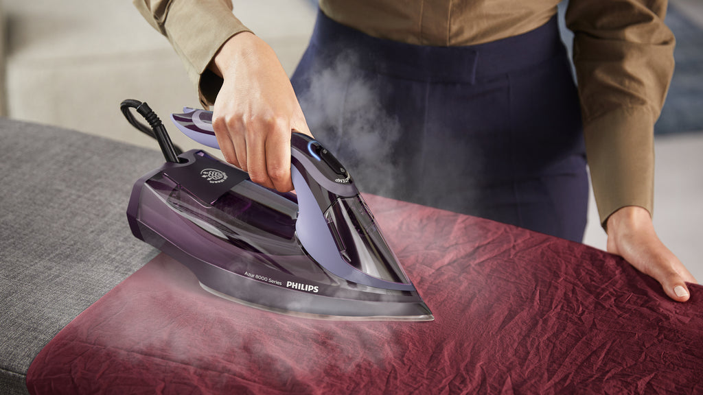 Philips 8000 series DST8021/30 fer à repasser Fer à vapeur Semelle SteamGlide Elite 3000 W Violet