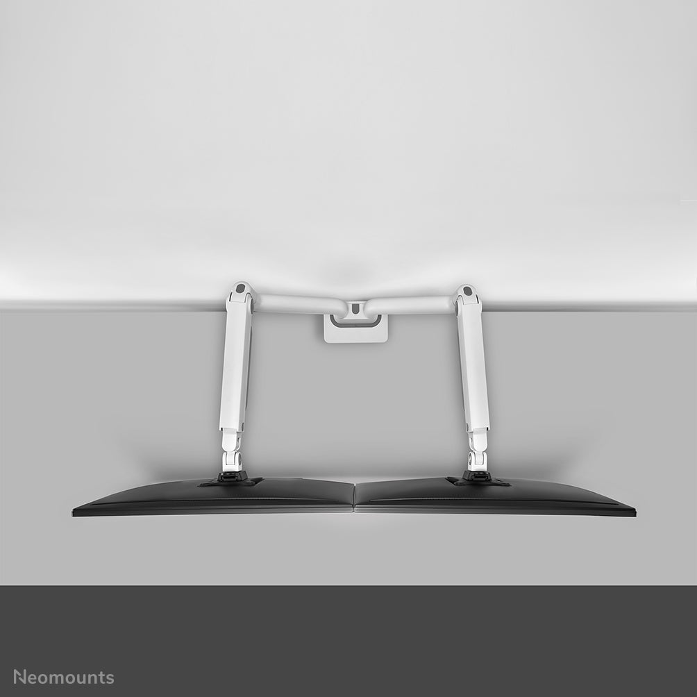 Neomounts DS70S-950WH2 Support d'écran à fixer 17-35" - ressort à gaz - Topfix - arrêt 180°