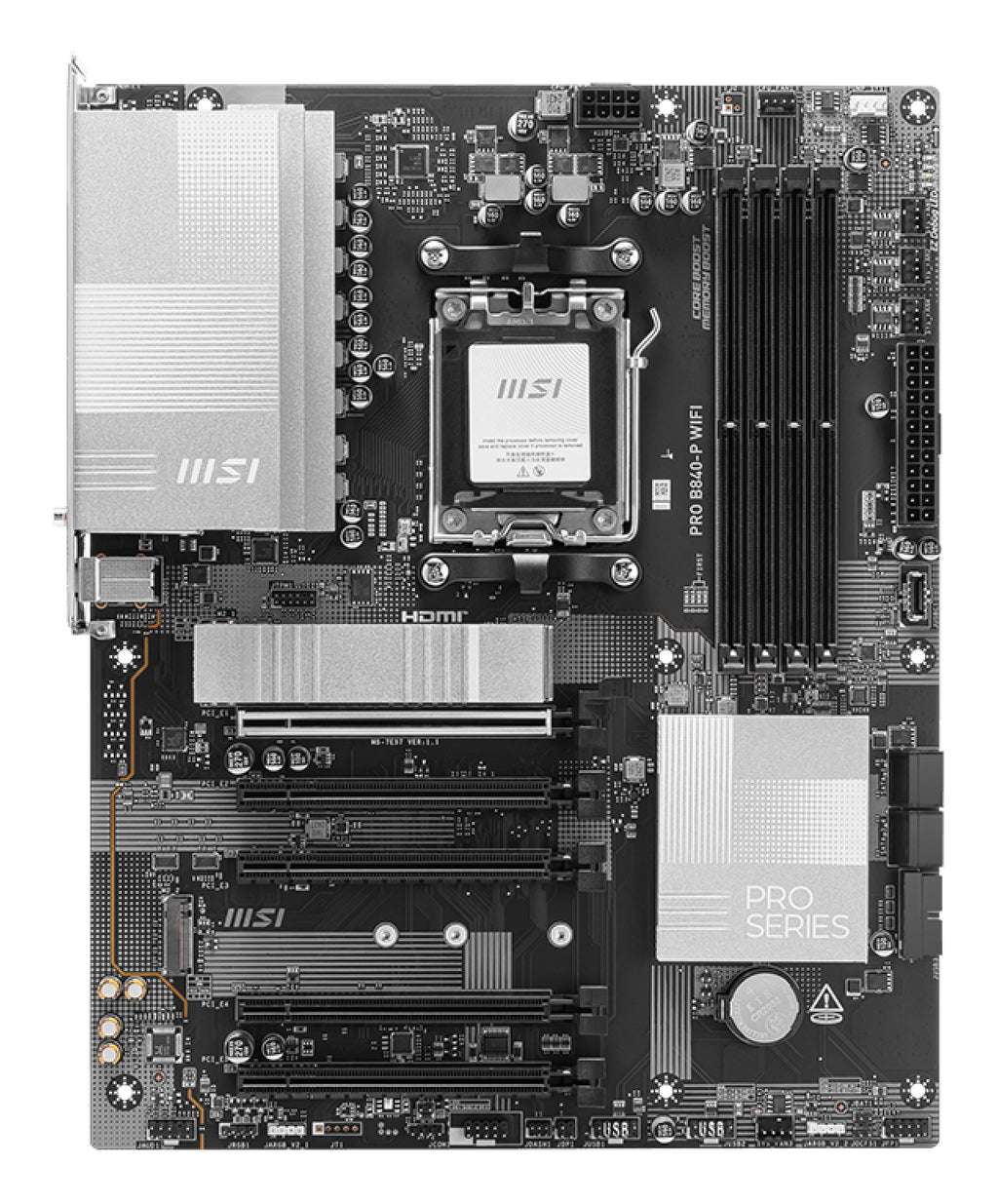 MSI PRO B840-P WIFI carte mère AMD B840 Emplacement AM5 ATX