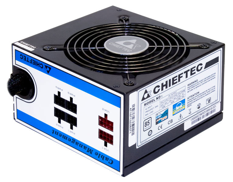 Chieftec CTG-550C unité d'alimentation d'énergie 550 W 20+4 pin ATX ATX Noir