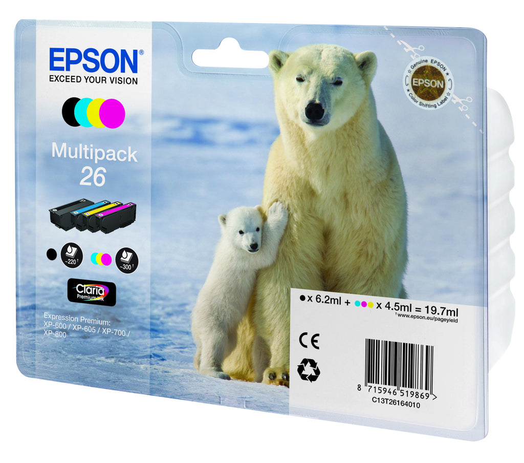 Epson Polar bear Cartouche "Ours Polaire" - Encre Claria Premium MP