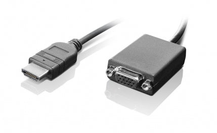 Lenovo HDMI / VGA 0,2 m Noir
