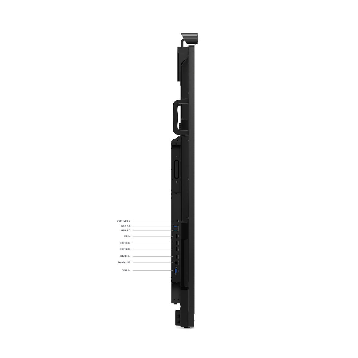 Lenovo ThinkVision T75 Écran Tactile 190,5 cm (75") 4K Ultra HD LED Noir