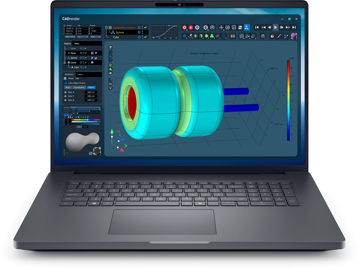 DELL PRO MAX 18 PLUS U9-285HX/18QHD+/64GB/1TBSSD/RTX-PRO3000/W11P/NO-AC/3PS