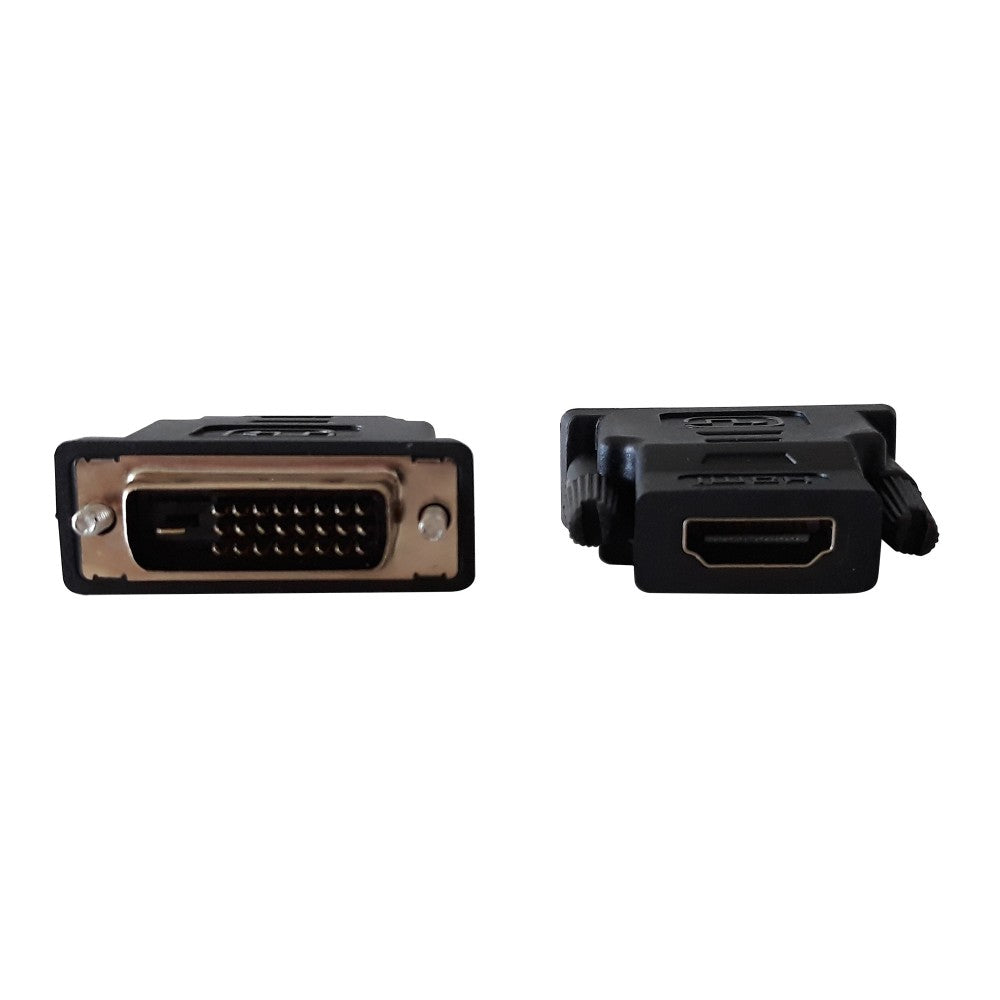 Adaptateur DVI-D vers HDMI Mâle/Femelle, Noir