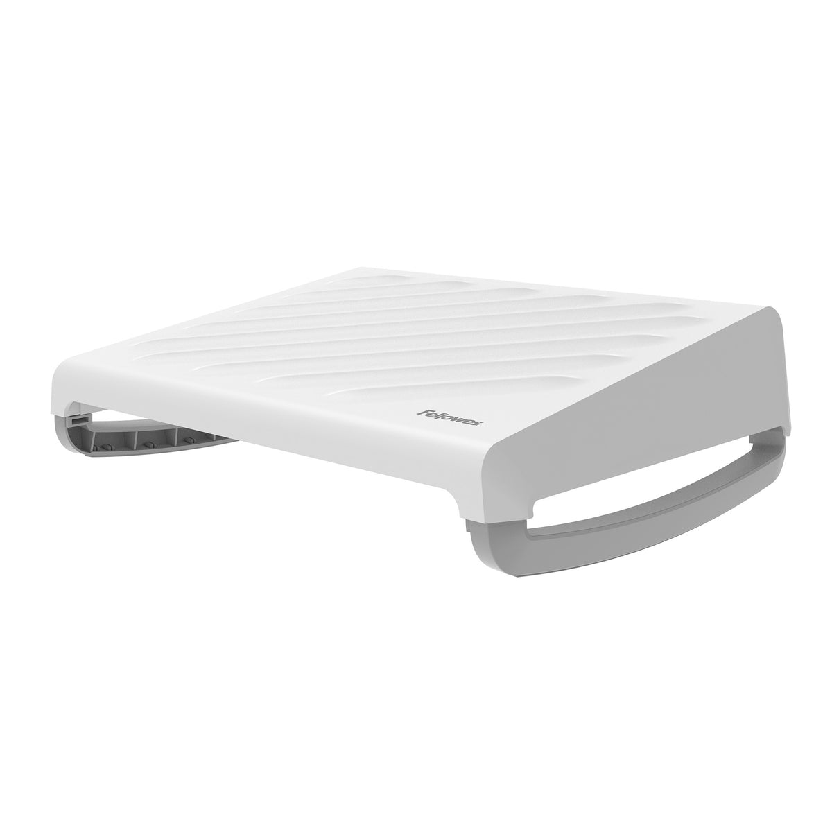 Fellowes Breyta Repose-pieds Blanc, 3 Réglages de Hauteur, Fonction Basculante