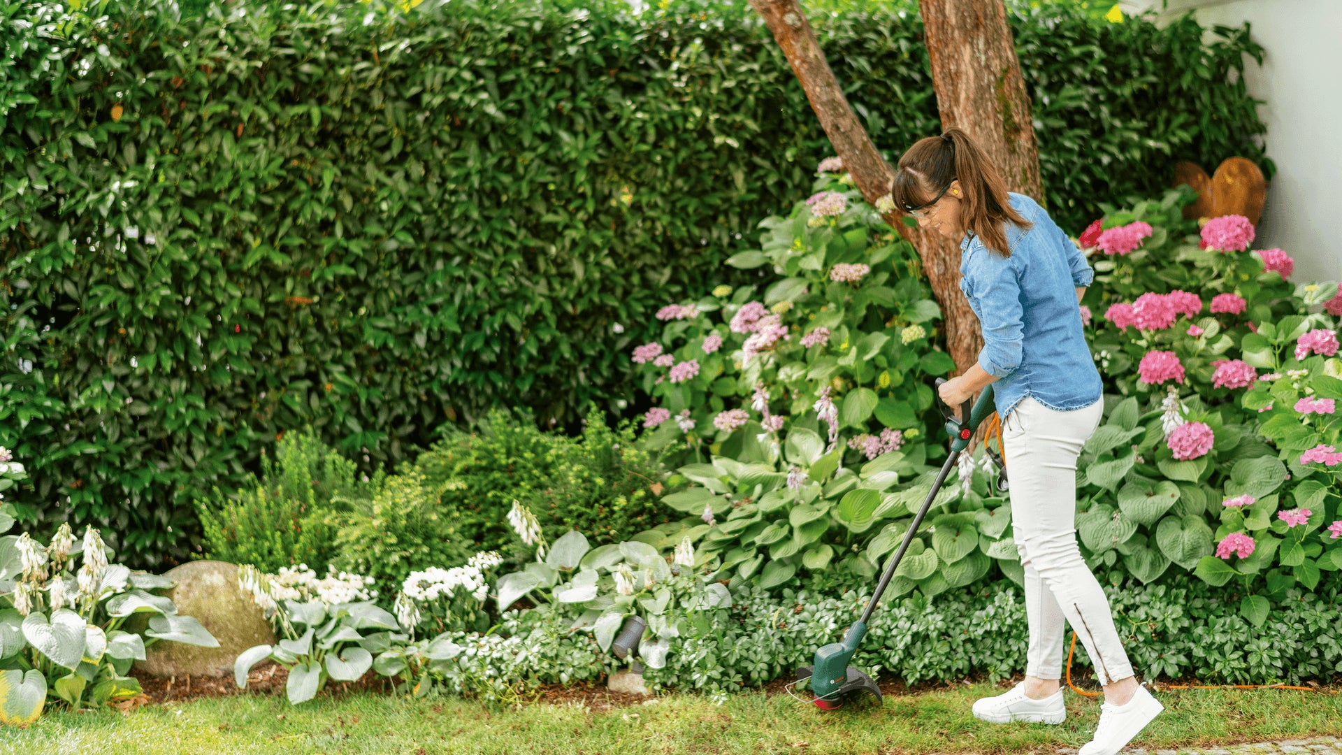 Bosch Bosch EasyGrassCut 23 23 cm 280 W Secteur Noir, Vert
