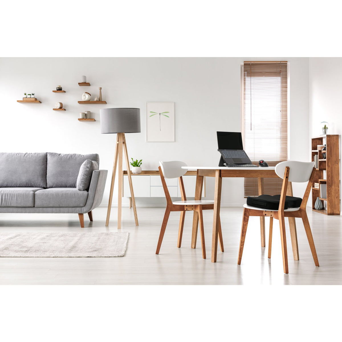 Kensington SmartFit Easy Riser Rehausseur pour Ordinateur Portable, Noir