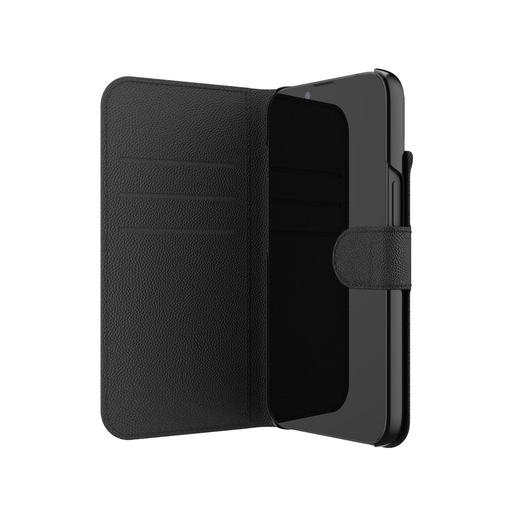 ZAGG Folio Coque de Protection pour iPhone 17e/16e/15/14/13, 6.1", Noir