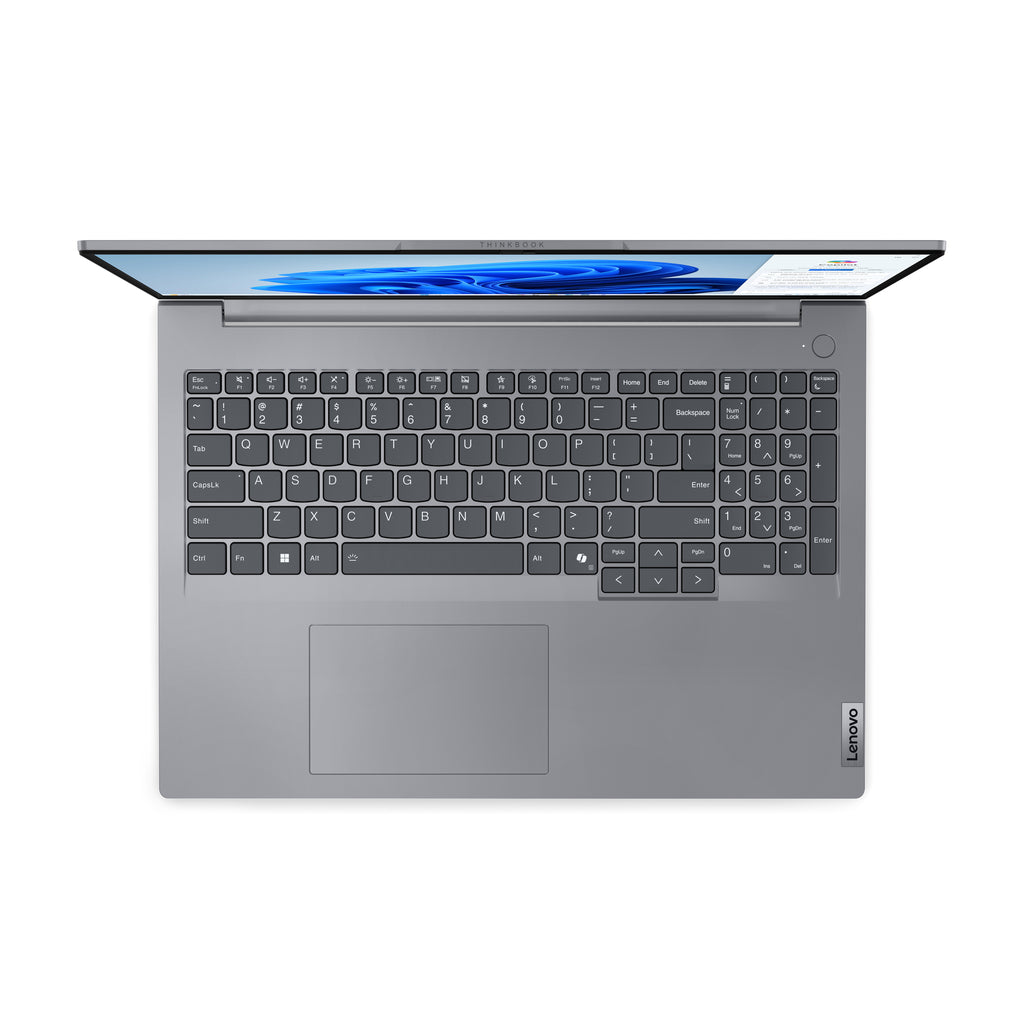 Lenovo ThinkBook 16 G7 ARP AMD Ryzen™ 7 7735HS Ordinateur portable 40,6 cm (16") WUXGA 32 Go DDR5-SDRAM 1 To SSD Wi-Fi 6E (802.11ax) Windows 11 Pro Allemand Gris
