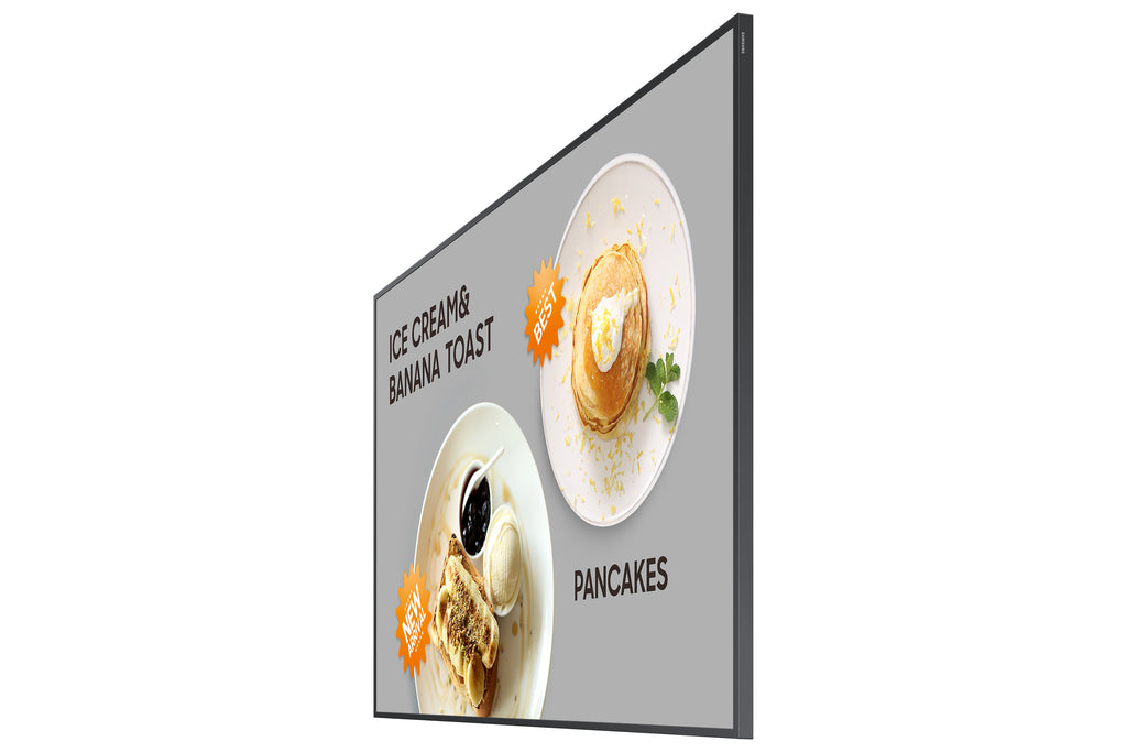 Samsung Samsung QM32C Écran plat de signalisation numérique 81,3 cm (32") LCD Wifi 400 cd/m² Full HD Noir Intégré dans le processeur Tizen 24/7