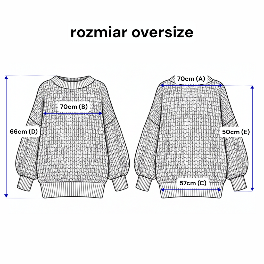 Pull oversize doux à grosses mailles CLOUD