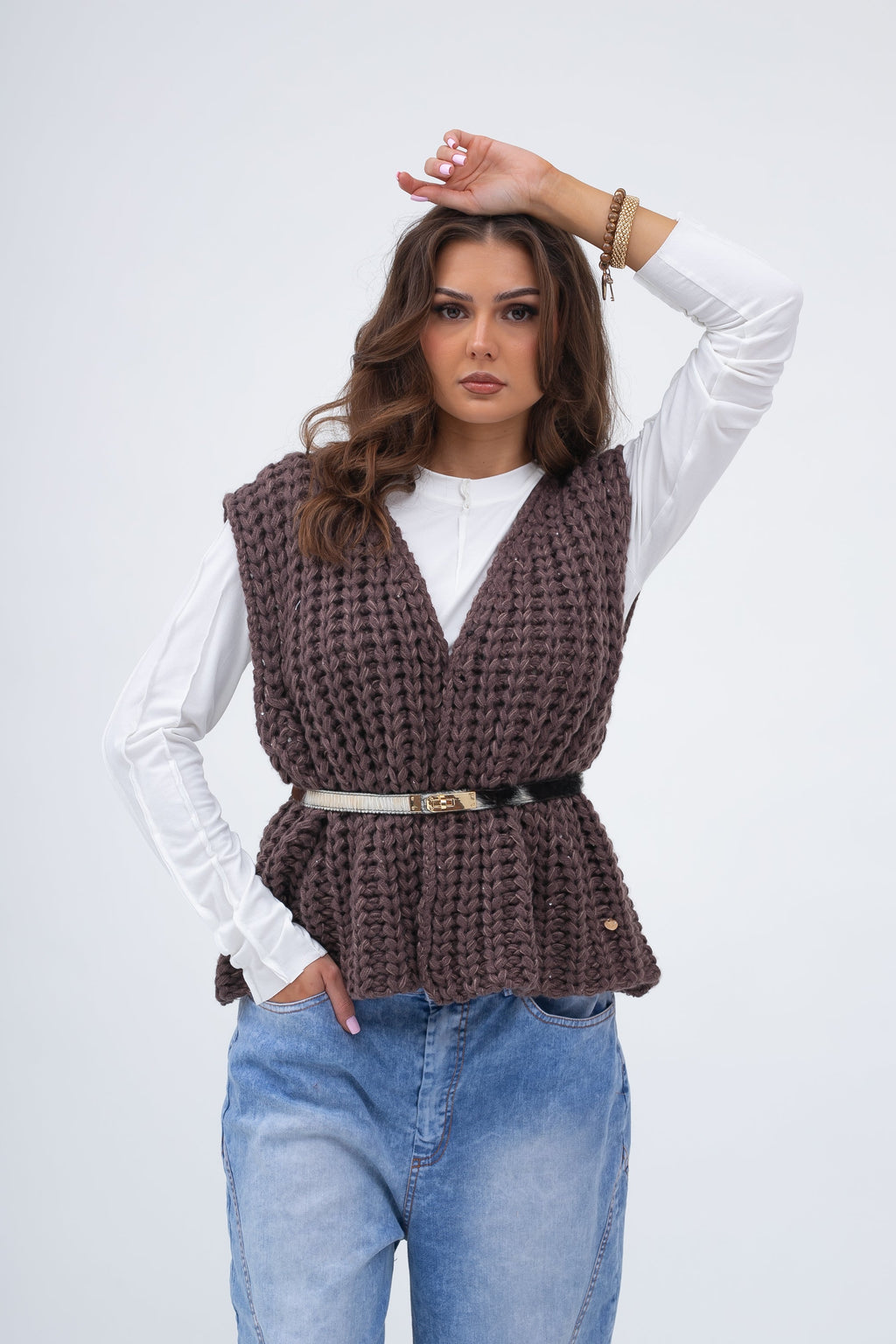 Cardigan douillet à grosses mailles COZY
