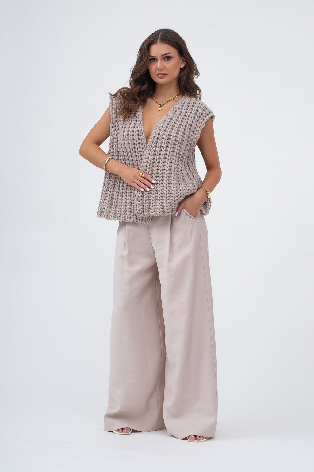 Cardigan douillet à grosses mailles COZY