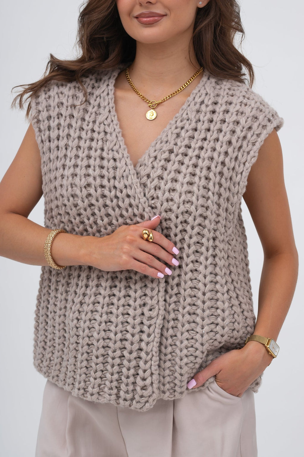 Cardigan douillet à grosses mailles COZY