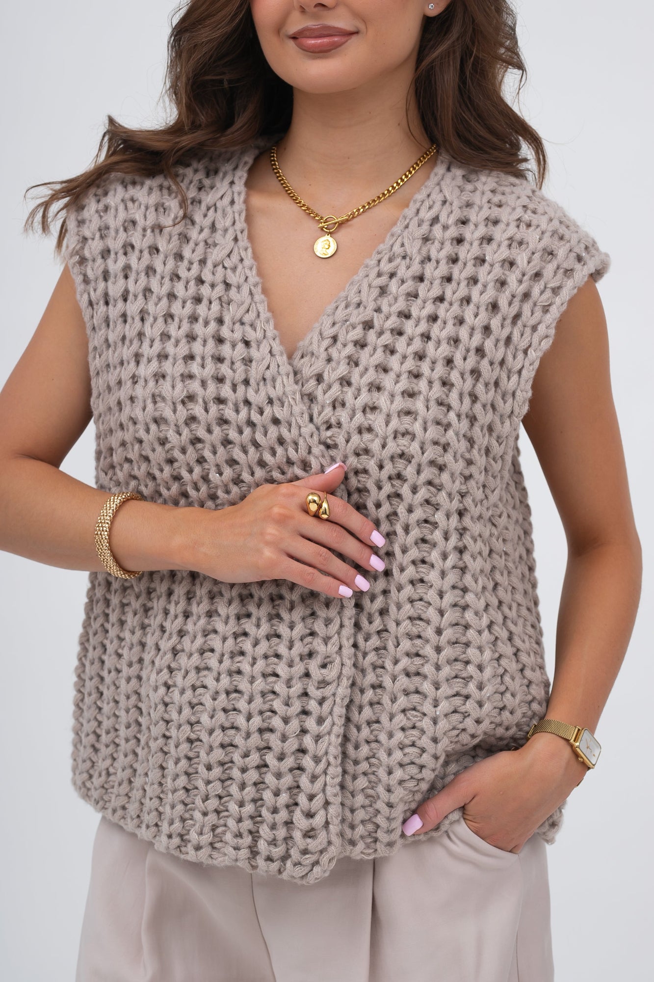 Cardigan douillet à grosses mailles COZY