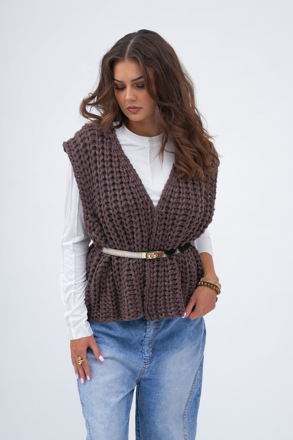 Cardigan douillet à grosses mailles COZY