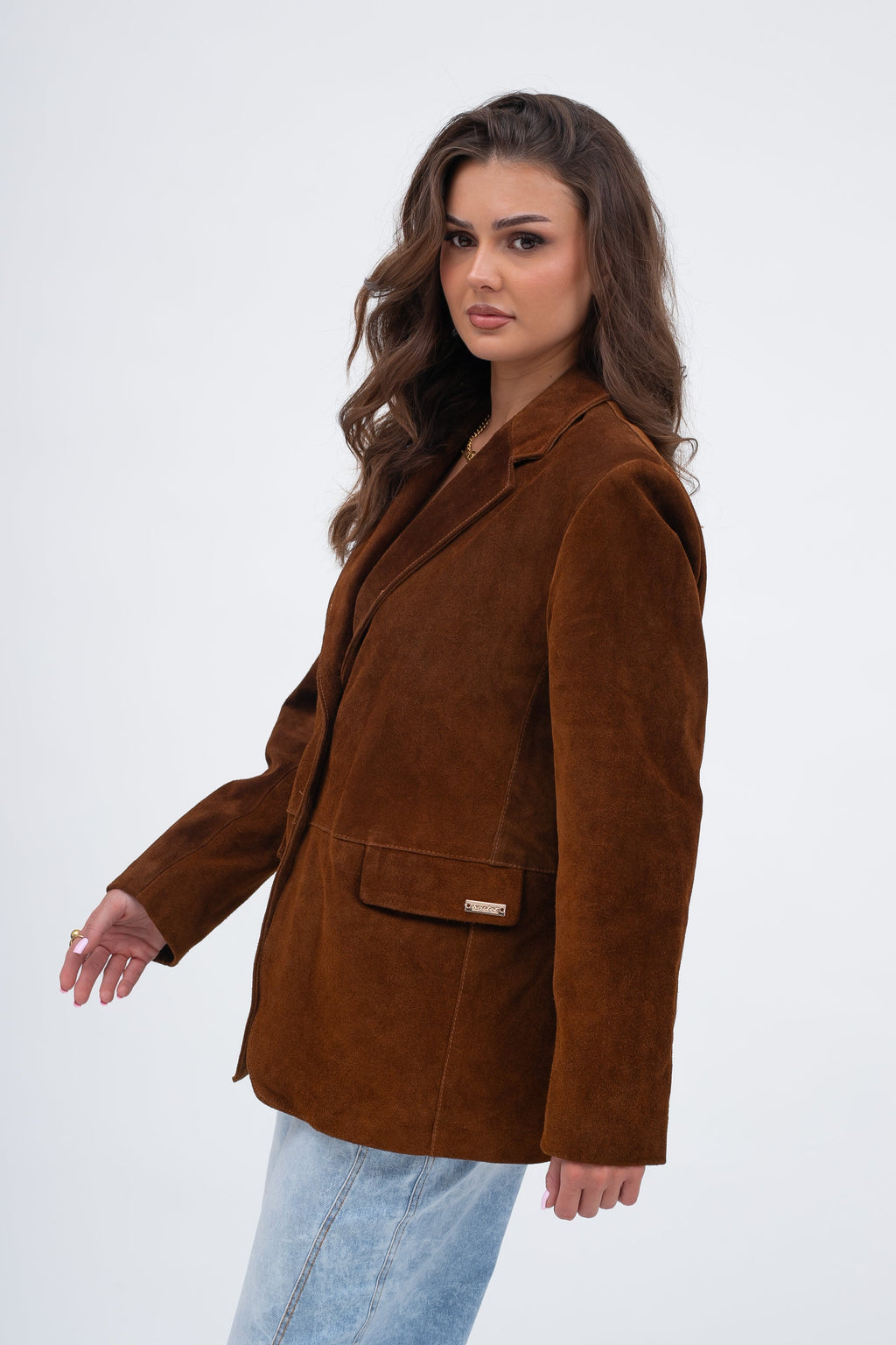 Veste en daim SIENA