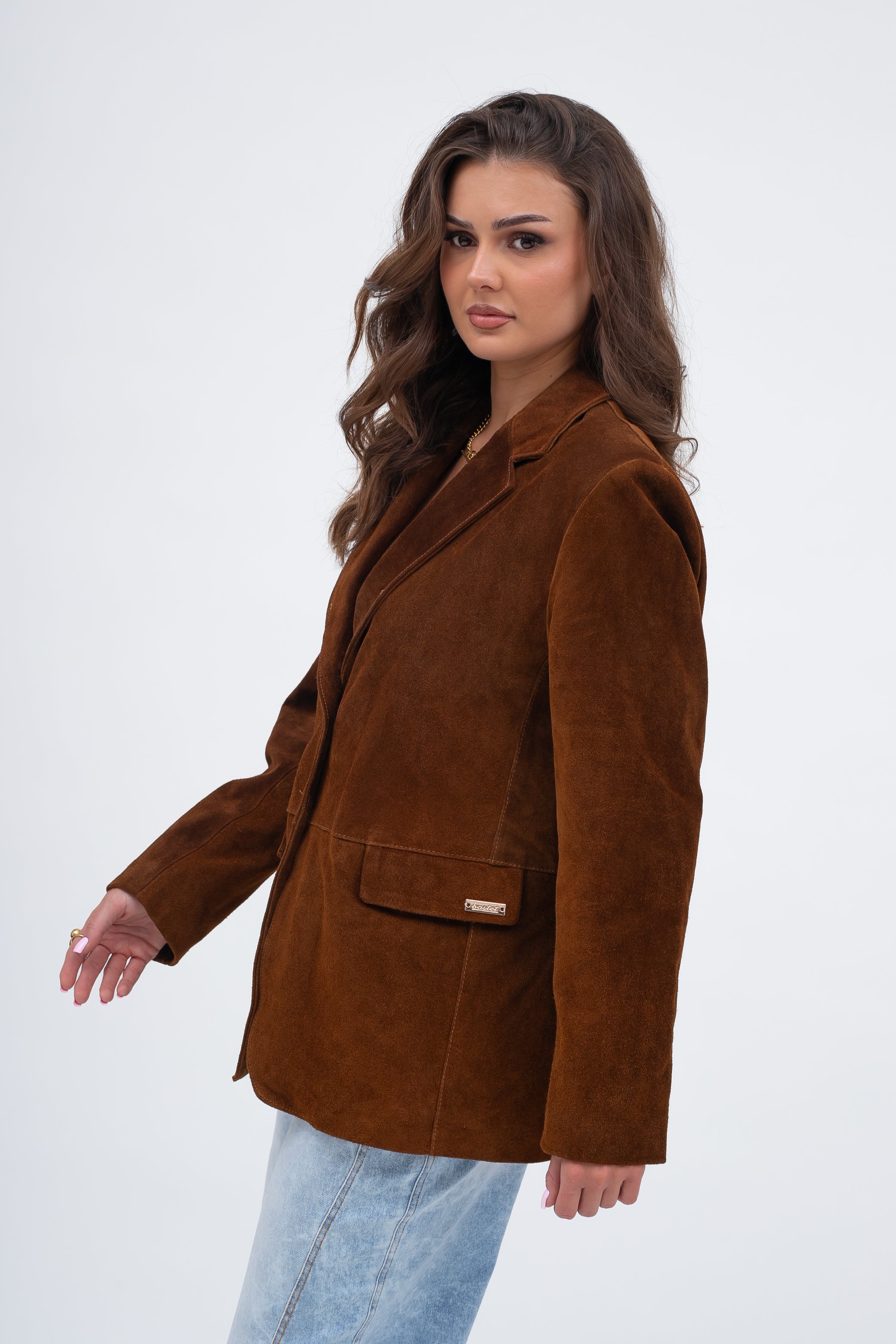 Veste en daim SIENA