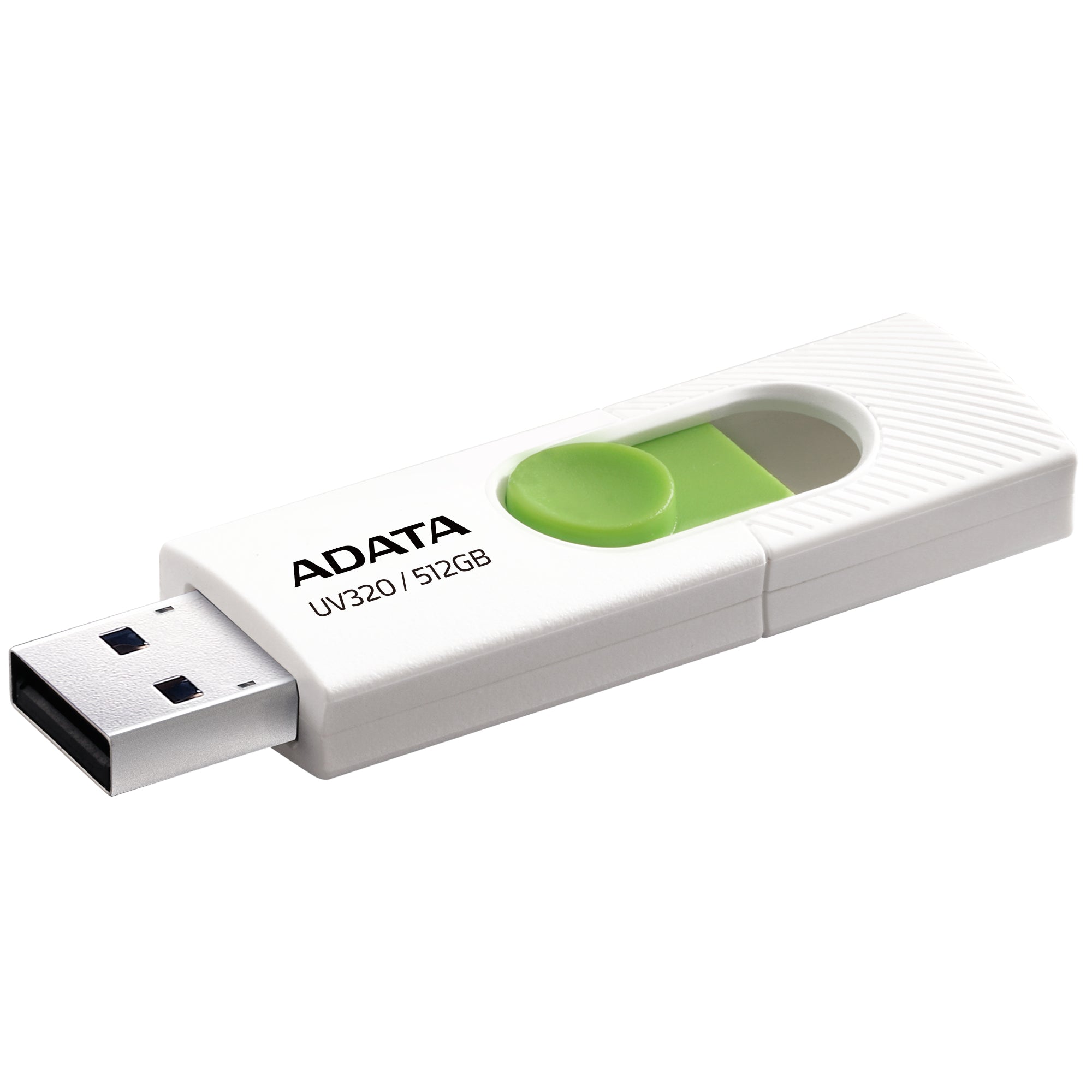 ADATA UV320 lecteur USB flash 512 Go USB Type-A 3.2 Gen 1 (3.1 Gen 1) Vert, Blanc