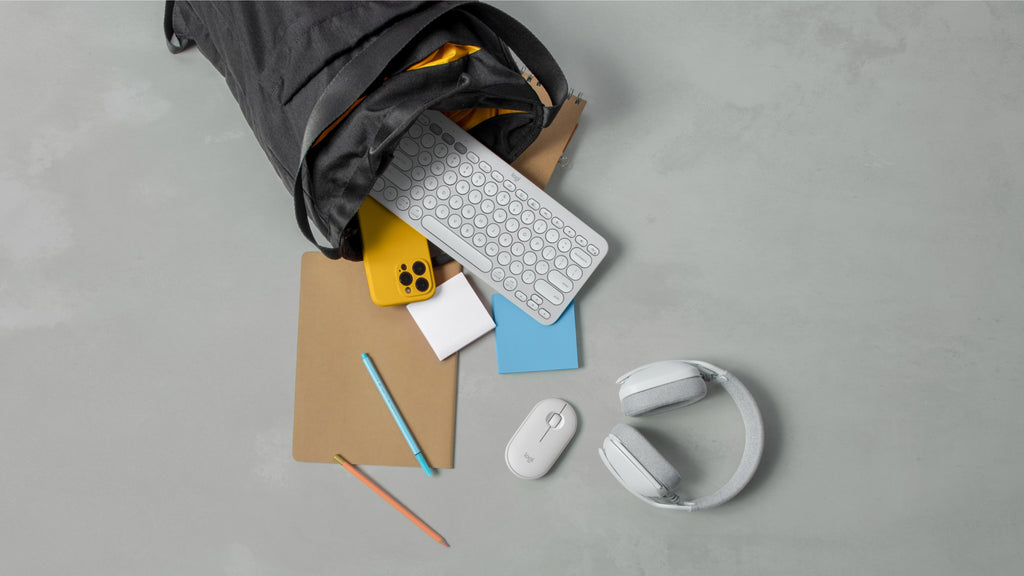 Logitech Pebble 2 M350s Souris Optique Sans Fil, Blanche