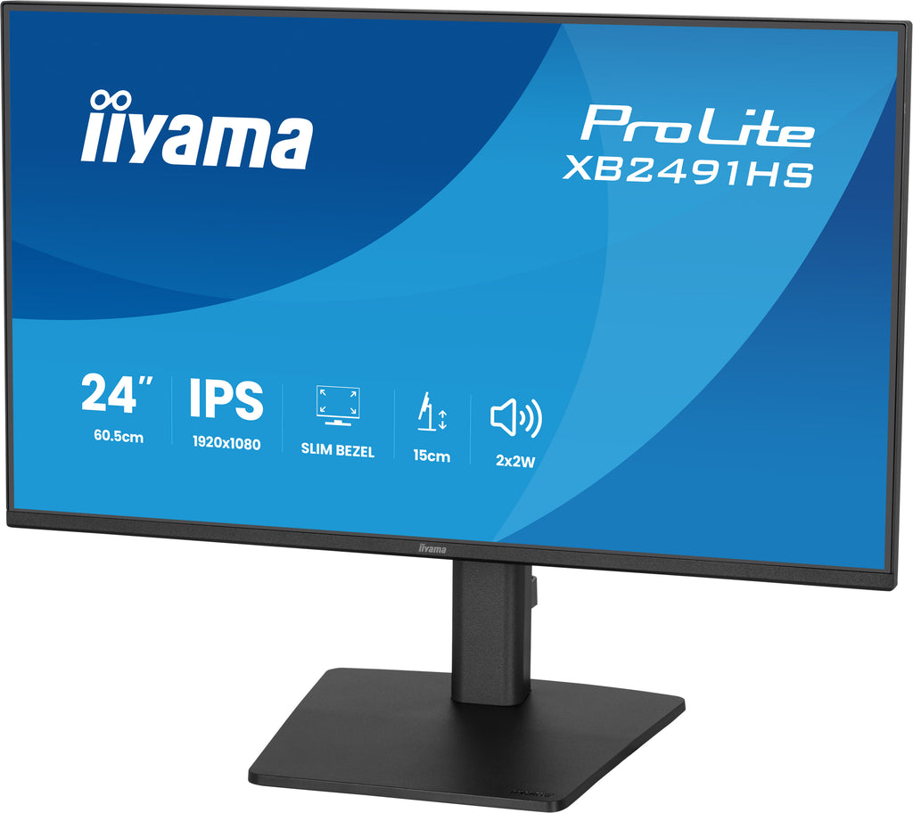 iiyama ProLite XB2491HS-B1 Écran PC 60,5 cm (23.8") Full HD 1920 x 1080 LCD Noir