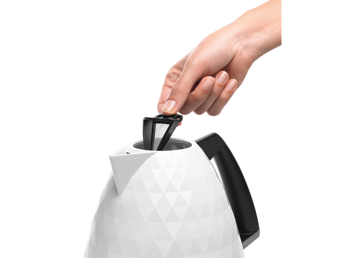 De’Longhi Brillante KBJ 2001.W bouilloire 1,7 L 2000 W Blanc