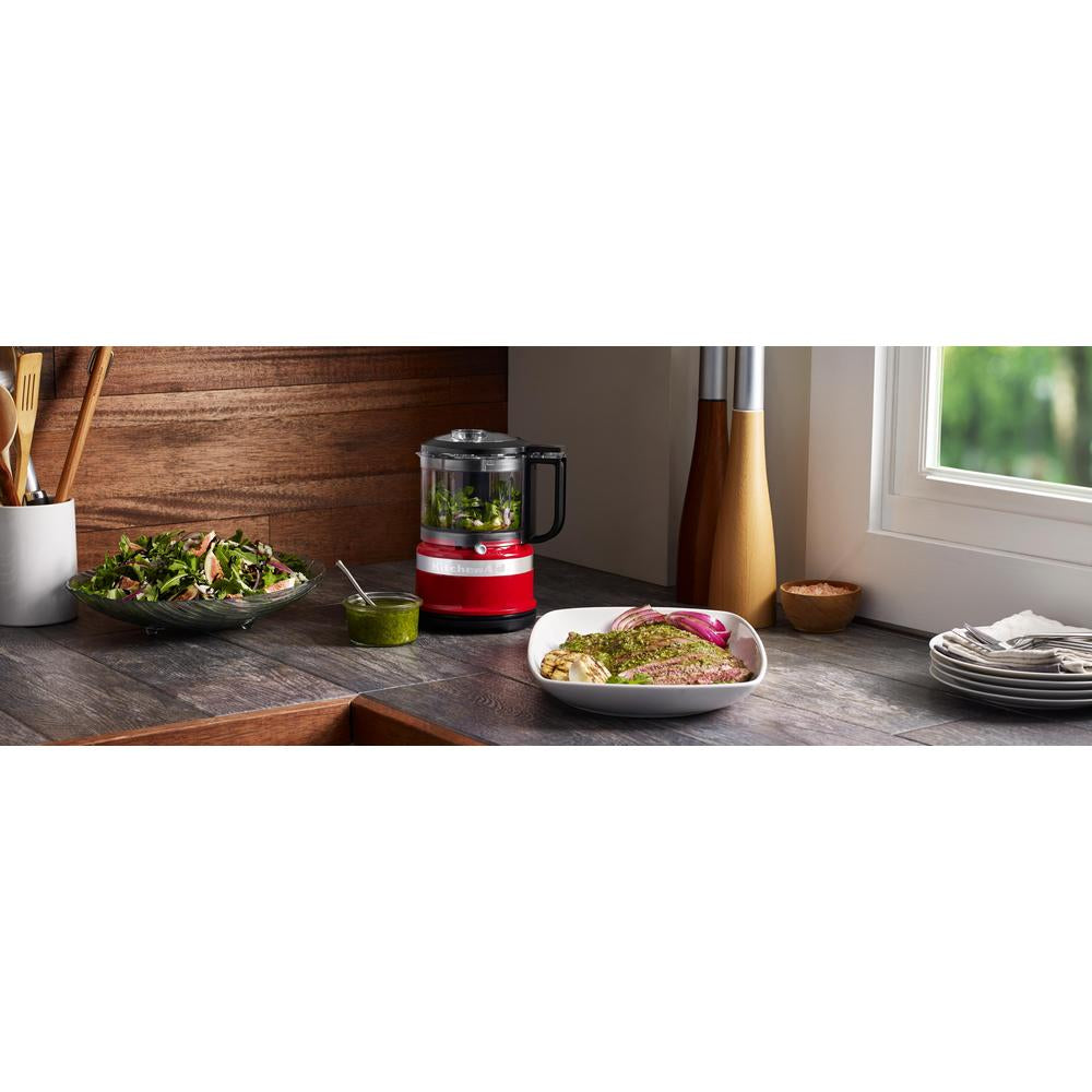 KitchenAid 5KFC3516EER 0,83 L 240 W Noir, Rouge, Acier inoxydable