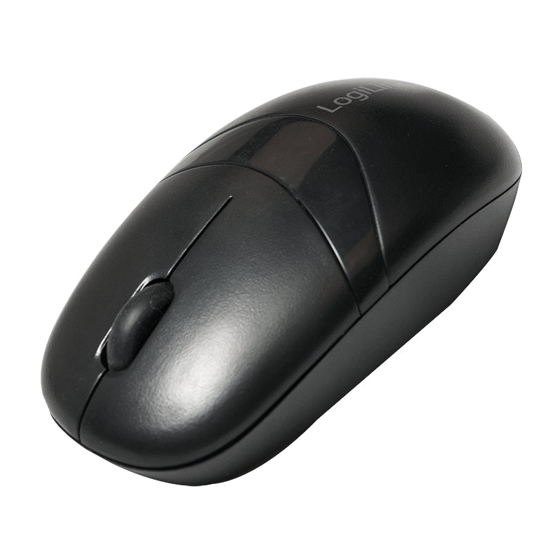LogiLink ID0104 clavier Souris incluse Bureau RF sans fil QWERTZ Noir