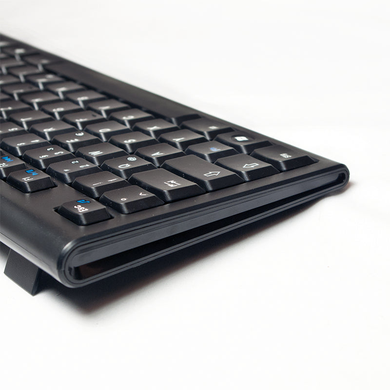 LogiLink ID0104 clavier Souris incluse Bureau RF sans fil QWERTZ Noir