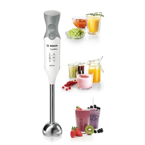 Bosch Bosch MSM66110 blender Mélangeur par immersion 600 W Gris, Blanc