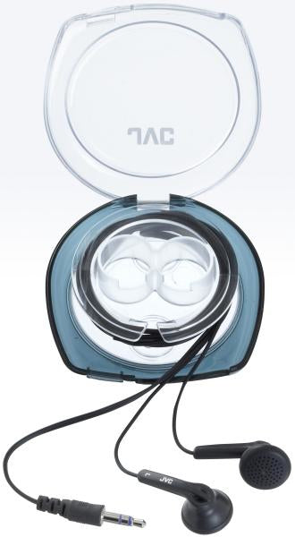 JVC Ear Bud Headphone Casques Avec fil Ecouteurs Musique Noir
