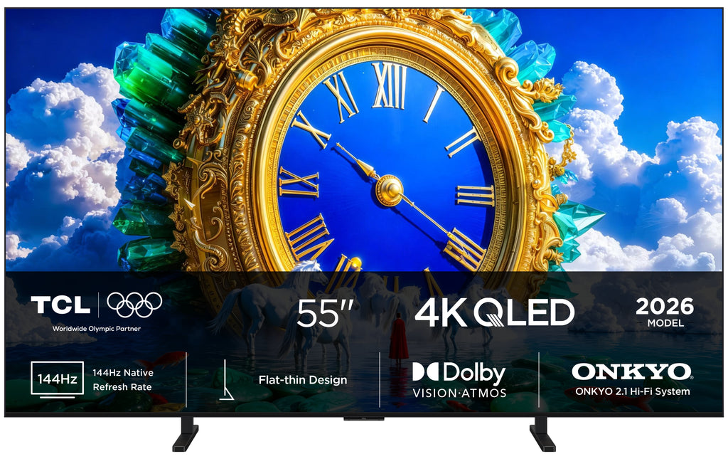 TCL A400 55A400 TV 139,7 cm (55") 4K Ultra HD Smart TV Wifi Noir 600 cd/m²