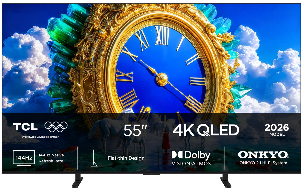 TCL A400 55A400 TV 139,7 cm (55") 4K Ultra HD Smart TV Wifi Noir 600 cd/m²