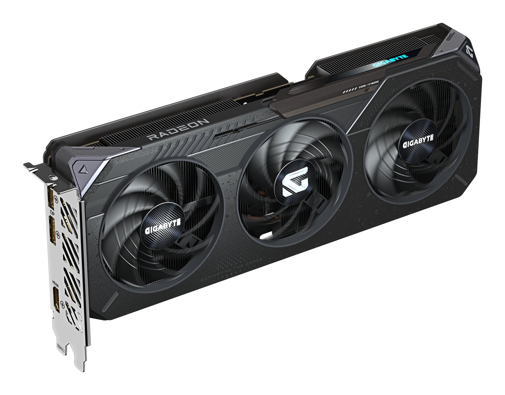 GIGABYTE Radeon RX 9060 XT GAMING OC 8G Carte Graphique - 8GB GDDR6, 128bit, PCI-E 5.0, 3320 MHz Fréquence du cœur, 2 x DisplayPort, 1 x HDMI, GV-R9060XTGAMING OC-8GD
