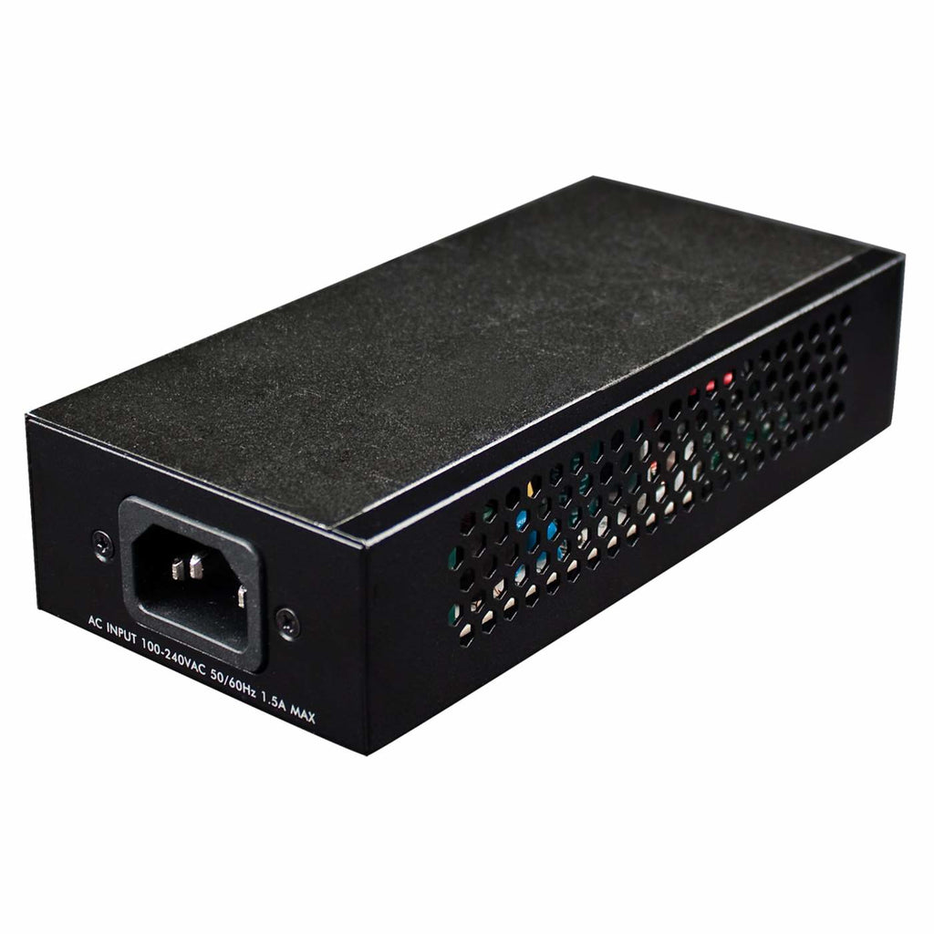Intellinet Injecteur PoE+ Gigabit haute puissance, 1 port 30 W, IEEE 802.3at/af, Alimentation par Ethernet, Power Over Ethernet, garantie de 3 ans