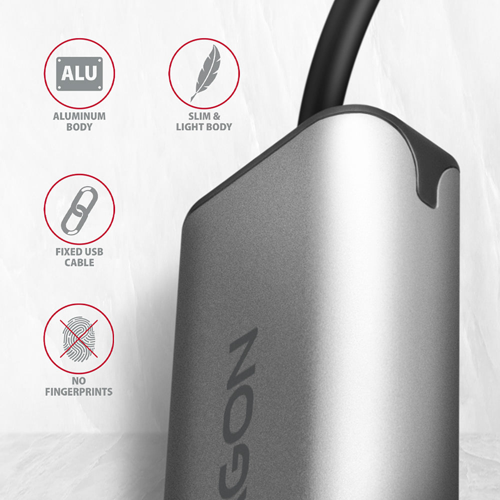 Axagon ADE-25R carte réseau Ethernet 2500 Mbit/s - vue 4